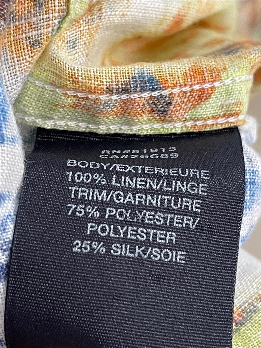 Robert Graham Paisley Linen Shirt - Picture 4 of 8